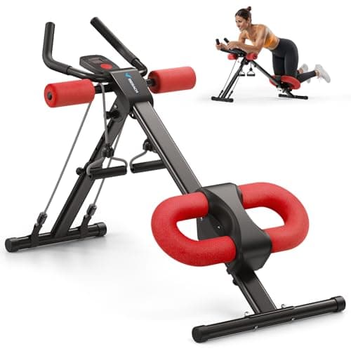 MERACH Ab Machine, Adjustable Ab Trainer for Home Gym, Foldable