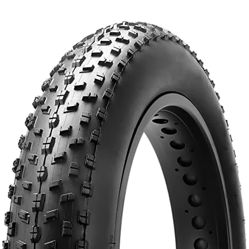 MOHEGIA 26x4.0 Inch Foldable Fat Bike Tire, High-Performance Foldable Replacement for E-Bike/MTB On-Road and Off-Road (1 Piece)