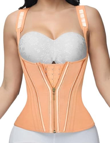 SHAPSHE Waist Trainer for Women, Tummy Control Sports Girdle, Workout Body Shaper with Adjustable Shoulder Strap