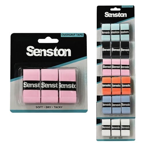 Senston 3pcs Racquet Grips Tape for Tennis/Badminton/Squash