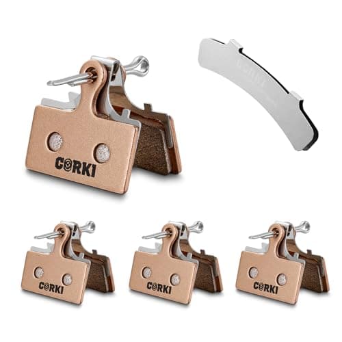 4 Pairs Brake Pads for Shimano XT Br-M8000 M785 XTR M9000 M9020 M987 M988 M985 SLX M7000 M675 M666 Deore M615 RS785 R785 CX75 R515 R315 R317 R517 Alfine S700 (Resin,Semi-Metallic,Sintered Metal)