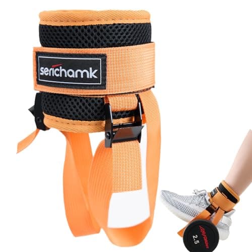 Dumbbell Foot Strap Tibialis Trainer Feet Dumbbell Attachment Orange 1pc