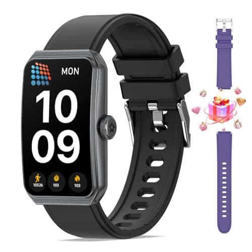 Nemheng Fitness Tracker for Women & Men - IP68 Waterproof, 100+ Sports Modes,24/7 Heart Rate & Sleep Monitor, Ultra-Long Battery Life, Android iOS Compatible, Includes Strap
