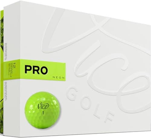 Vice Pro Golf Balls (Prior Model), Neon Lime