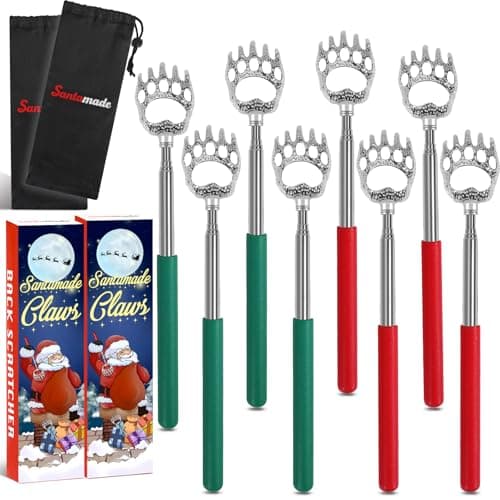 SANTAMADE Bear Claw Back Scratcher, 8 Pack