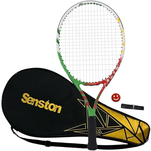 Senston 23" Tennis Racket for Kids Children Boys Girls Tennis Racquets Kids Tennis Racket Christmas Color