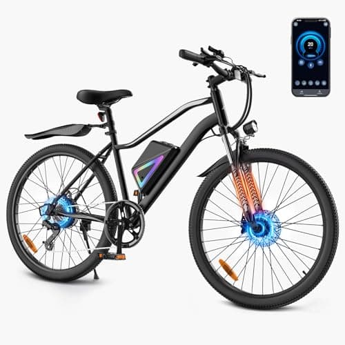 AYOLNY Electric Bike for Adults/Teens, 26" Electric Mountain Bike & 14" Foldable Commuter Ebike, 1500W/1000W Peak Motor Electric Bicycle for Commuting, 80/70/55 Miles Range 36V Battery