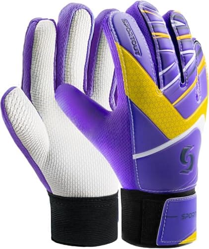 Goalkeeper Gloves for Kids Children Youth Soccer Goalie Gloves Strong Grips