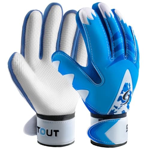 Goalkeeper Gloves for Kids Children Youth Soccer Goalie Gloves Strong Grips
