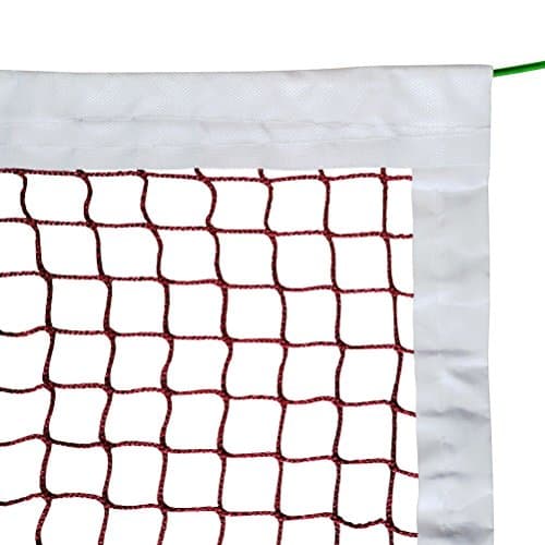 Aoneky 20FT x 30Inch Badminton Net Replacement Top Steel Cable Polyester Net Only for Backyard Court Gym Practice